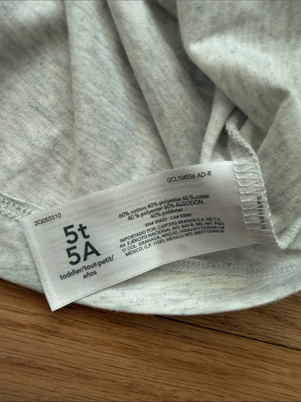 Old Navy Cream Long-Sleeve Tee with Floral Wreath Graphic